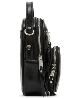 Blakec Crinkle Zipper Crossbody Bag