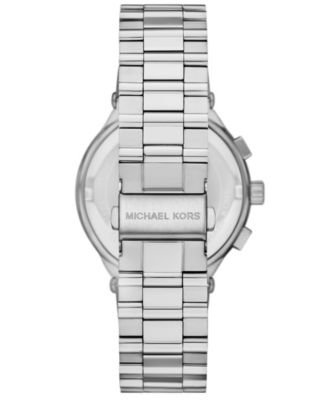 Men's&nbsp;Billie Chronograph Silver-Tone Stainless Steel Watch, 44mm