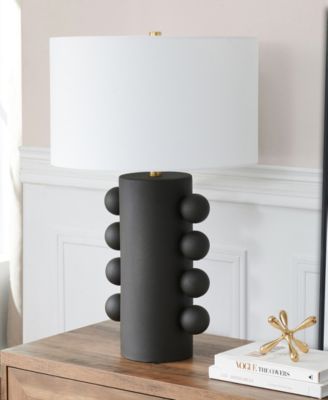 Jurrah 26.75" Ceramic Table Lamp with Fabric Shade