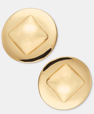 Circle Stud Earrings, Macy’s Exclusive