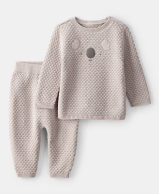 Carter's - Baby Boys Cotton Long-Sleeve Top & Pants, 2 Piece Set