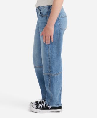 Girls High Rise Balloon Jeans