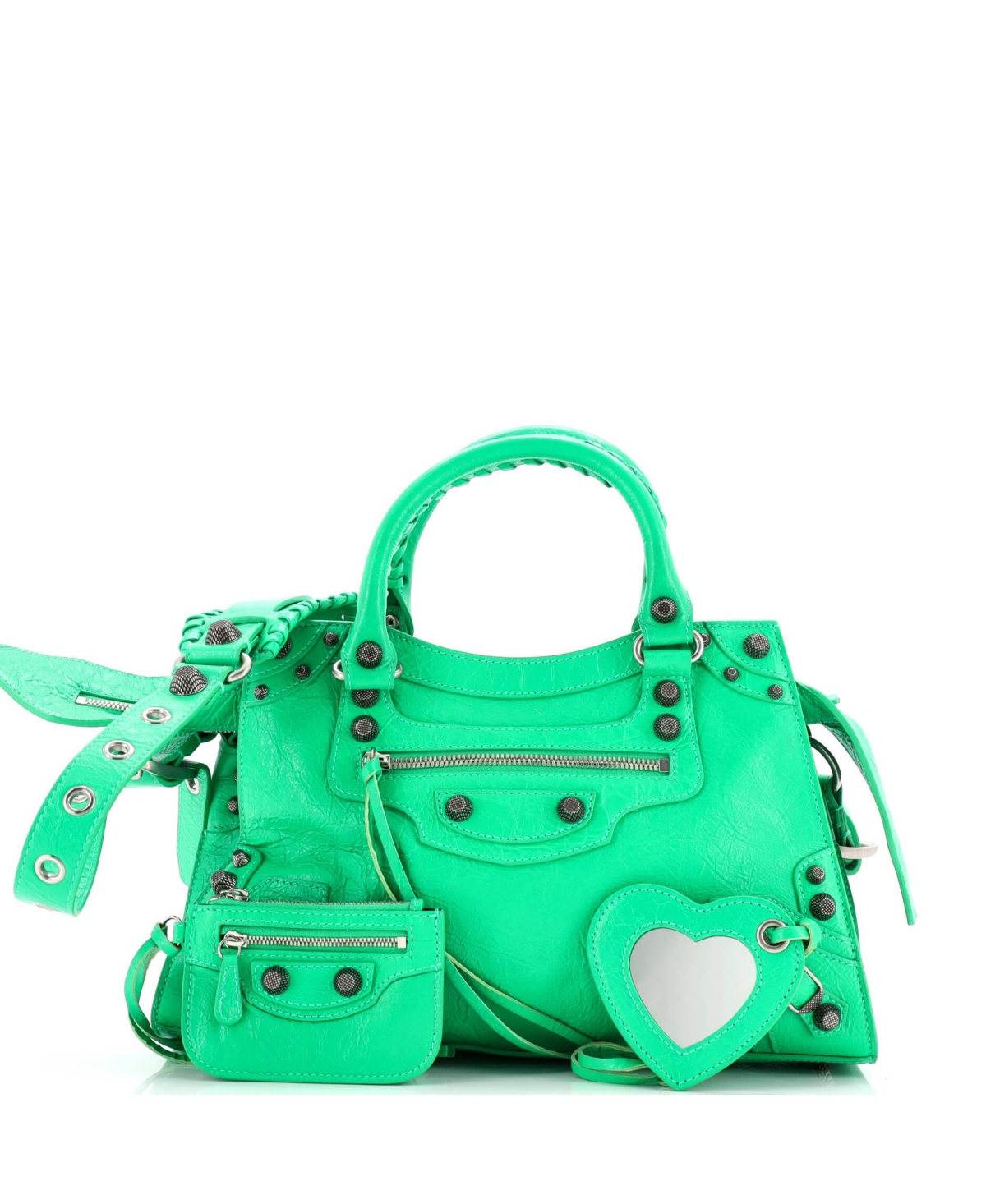 Pre-Owned Balenciaga Small Neo Cagole City Bag Leather