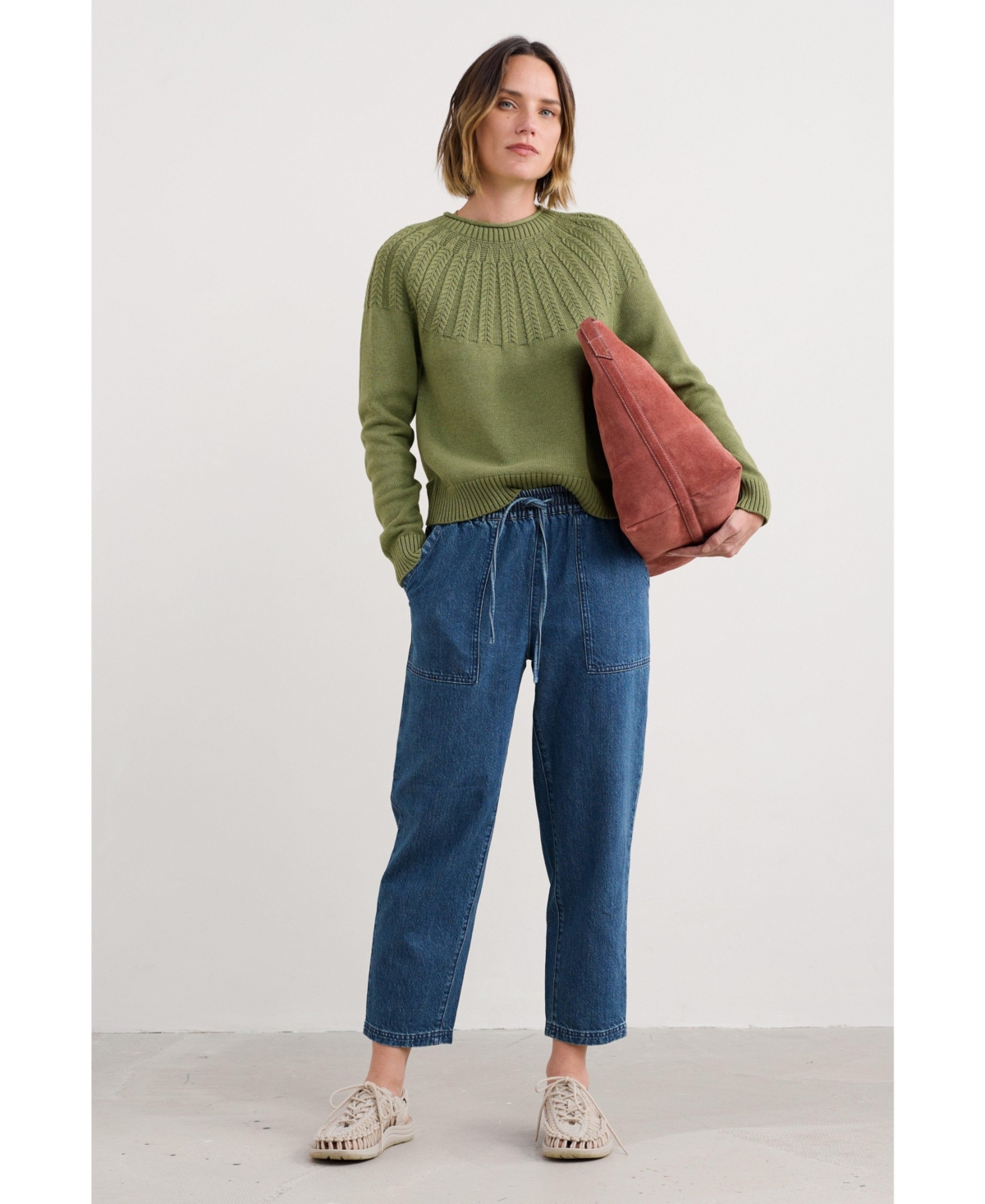 Seasalt Cornwall Women's Stone Chat Sweater