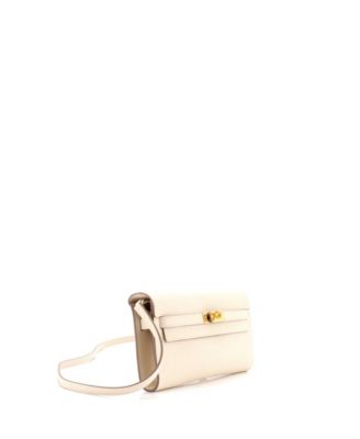 Pre-Owned Hermes Kelly To Go Wallet Epsom