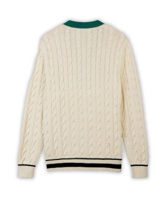 Men's Cable Knit Cardigan