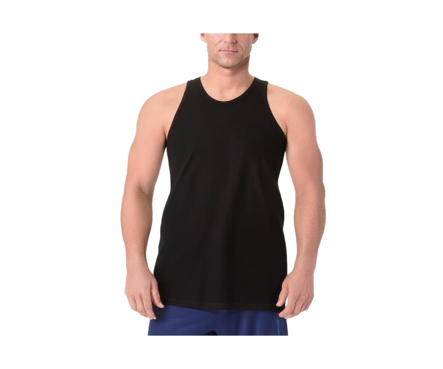 Men's Shrink-Less Lightweight Longer-Length Tank