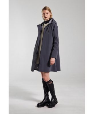 Women's Mosebacke Lightweight Zip Matte Raincoat