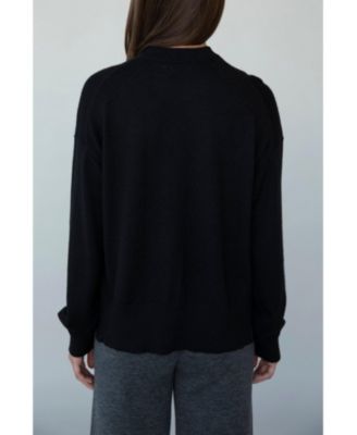 Women's 's Crew Neck Boxy Sweater