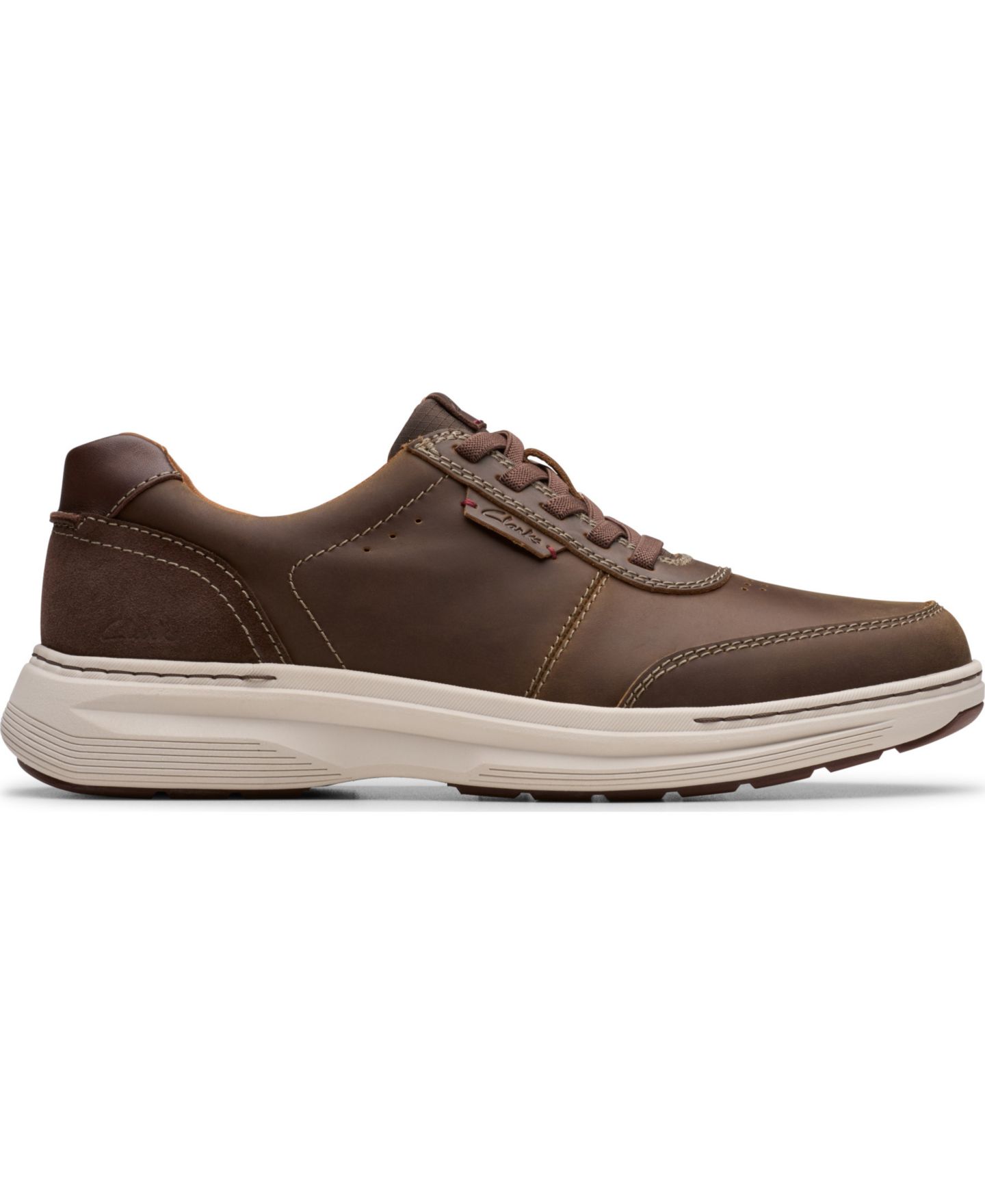 Мужские кроссовки Clarks Craftwell Lace Casual, цвет: Кожаный — фото 2