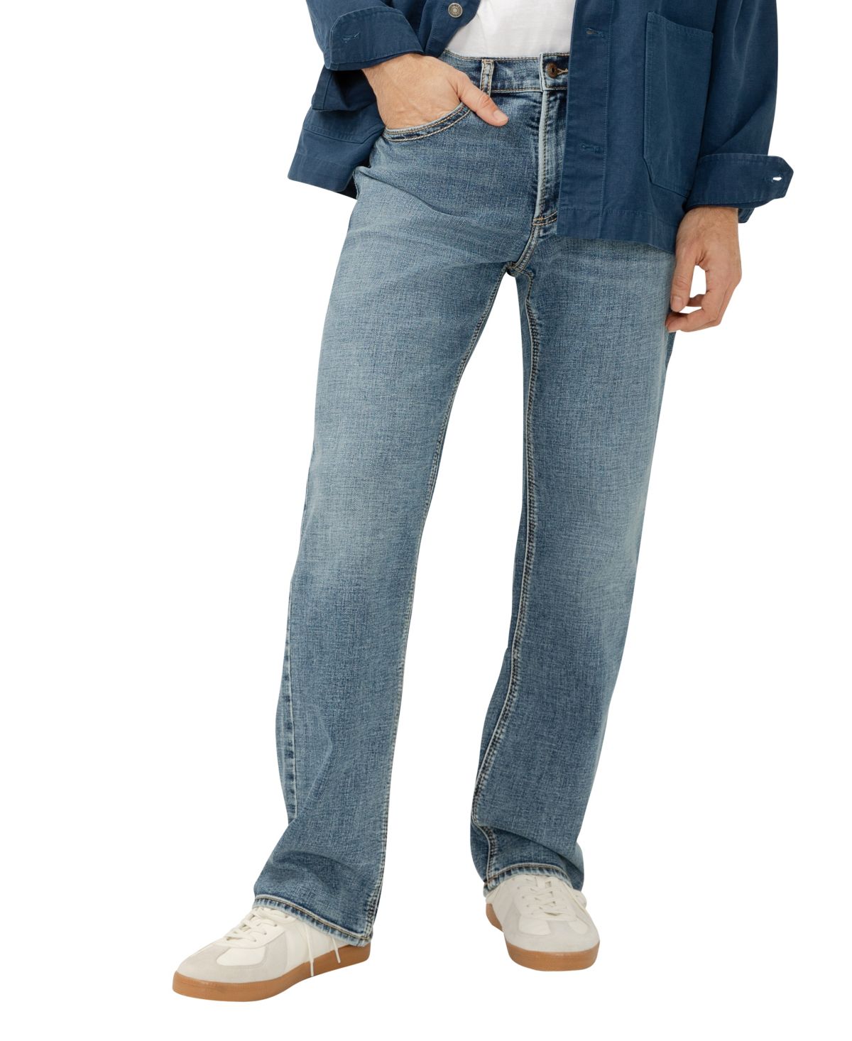 Мужские джинсы Gordie свободного кроя с прямыми штанинами Luxe Heritage