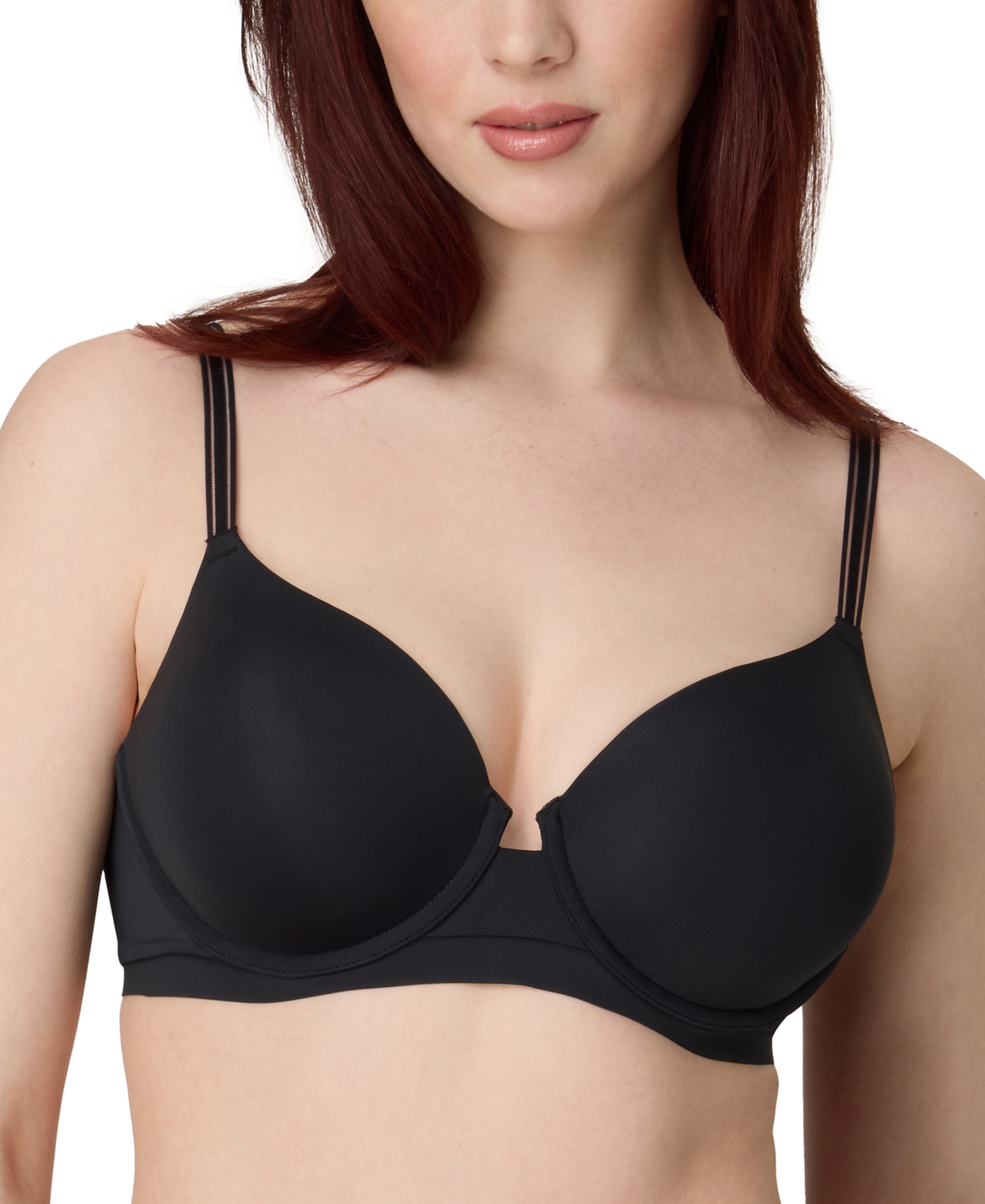 Maidenform Women's Barely There Full-coverage Bra Dm2500 In Black