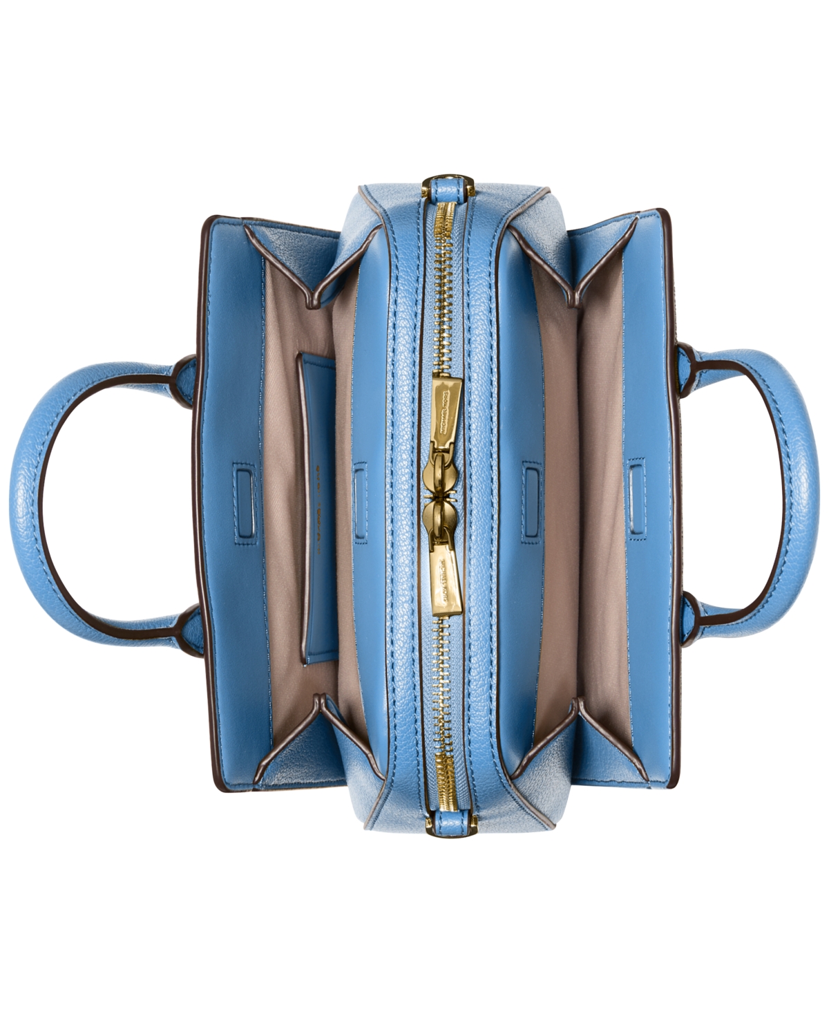 Michael Kors Michael  Laila Extra-small Signature Logo Crossbody Bag In Blue