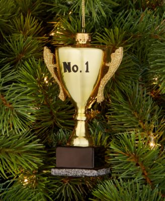 Sports Gold Trophy Ornament, Macy's Exclusive 