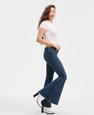 Women's Franki Mid-Rise Flare-Leg Jeans