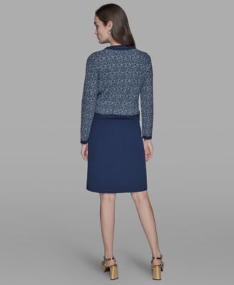 Petite Button-Front Cardigan 