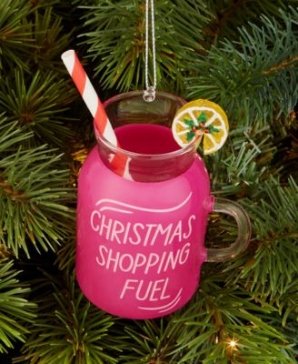 Spirits Christmas Shopping Fuel Ornament, Macy's Exclusive