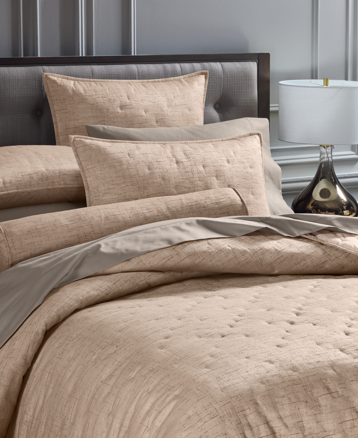 Hotel Collection Etch 3-pc. Coverlet Set, King, Macy's Exclusive In Brown