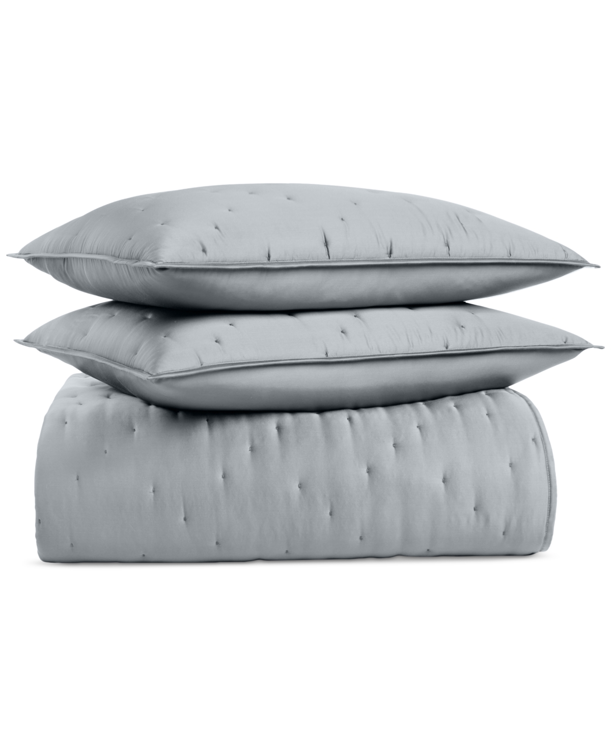 Hotel Collection Lyocell 3-pc. Coverlet Set, Full/queen, Macy's Exclusive In Black