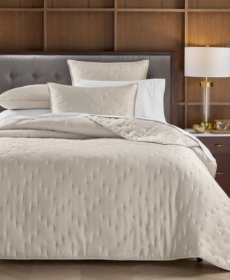 Lyocell Quilted 2-Pc. Sham Set, Euro