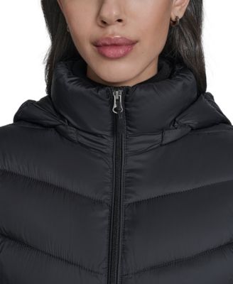 Women's Packable Hooded Puffer Coat, Created for Macy's