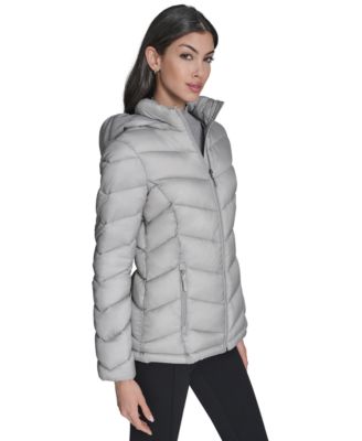 Women's Packable Hooded Puffer Coat, Created for Macy's