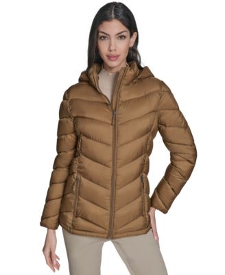 Women's Packable Hooded Puffer Coat, Created for Macy's