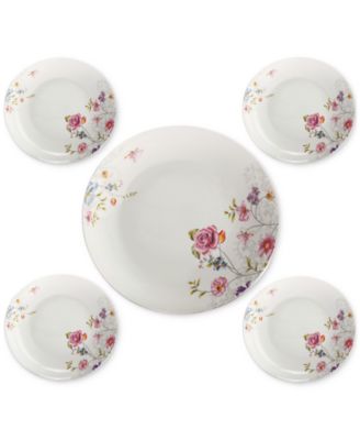 Floral 5-Pc. Pasta/All-Purpose Bowl Set