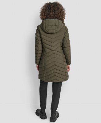 Women's Bibbed Packable Puffer Coat