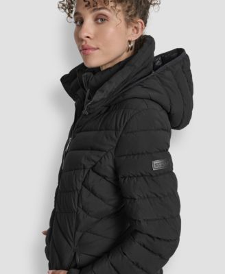 Women's Bibbed Packable Puffer Coat