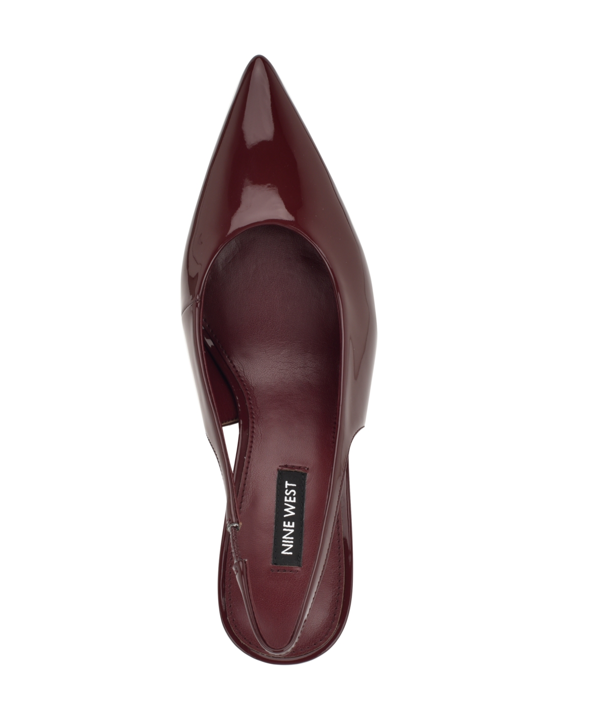 Nine West Palomma Slingback Pointed Toe Pump In Brown