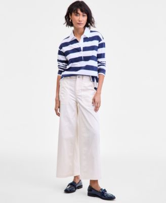 Women's Striped Rugby Top, Macy's Exclusive