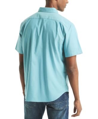 Men's Short Sleeve Button-Down Oxford Shirt