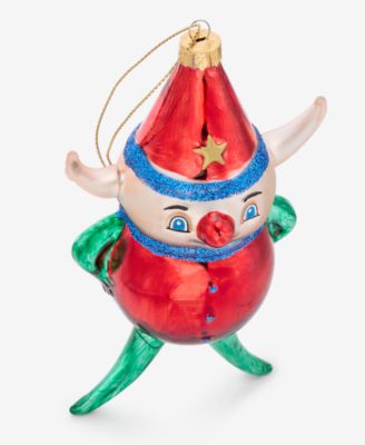 Thanksgiving Day Parade 2025 Glass Elf Ornament, Macy's Exclusive