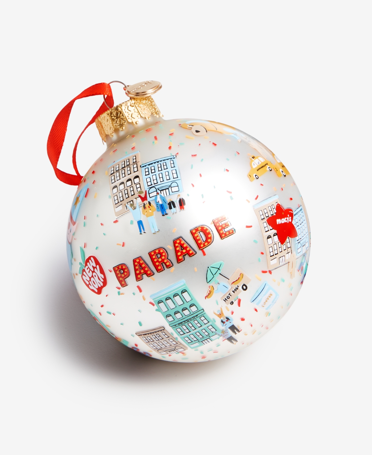 Macy's Thanksgiving Day Parade Glass Ball Ornament,  Exclusive In Multi
