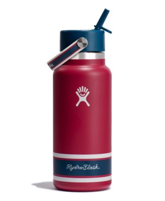 32 oz. Wide Mouth Bottle with Flex Straw Cap