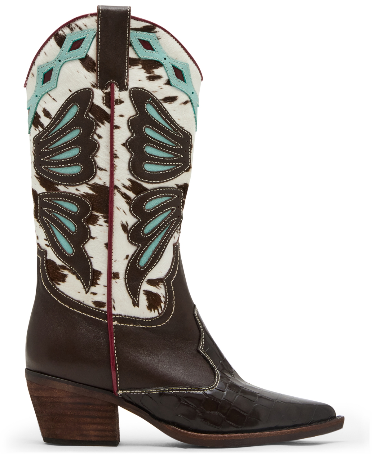 Steve Madden Women's Arroyo Western Cowboy Boots In Multi