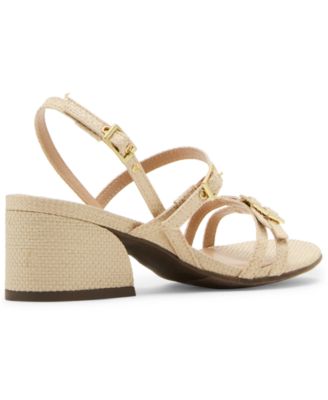 Women's Mackenzie Strappy Buckle Block Heel Dress Sandals