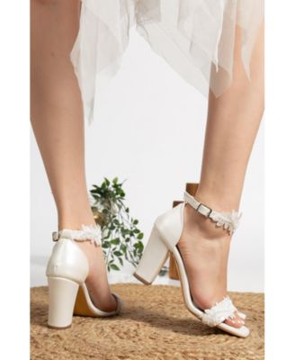 Marlene Lace Bridal Sandals (Women)