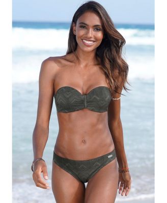 Women's Textured Classic Bikini Swimsuit Bottom