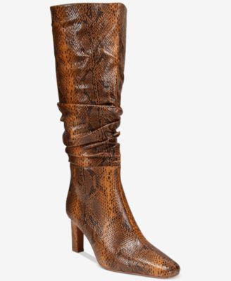 Women's Fallon Knee High Slouch Dress Boots - Extended Sizes Available