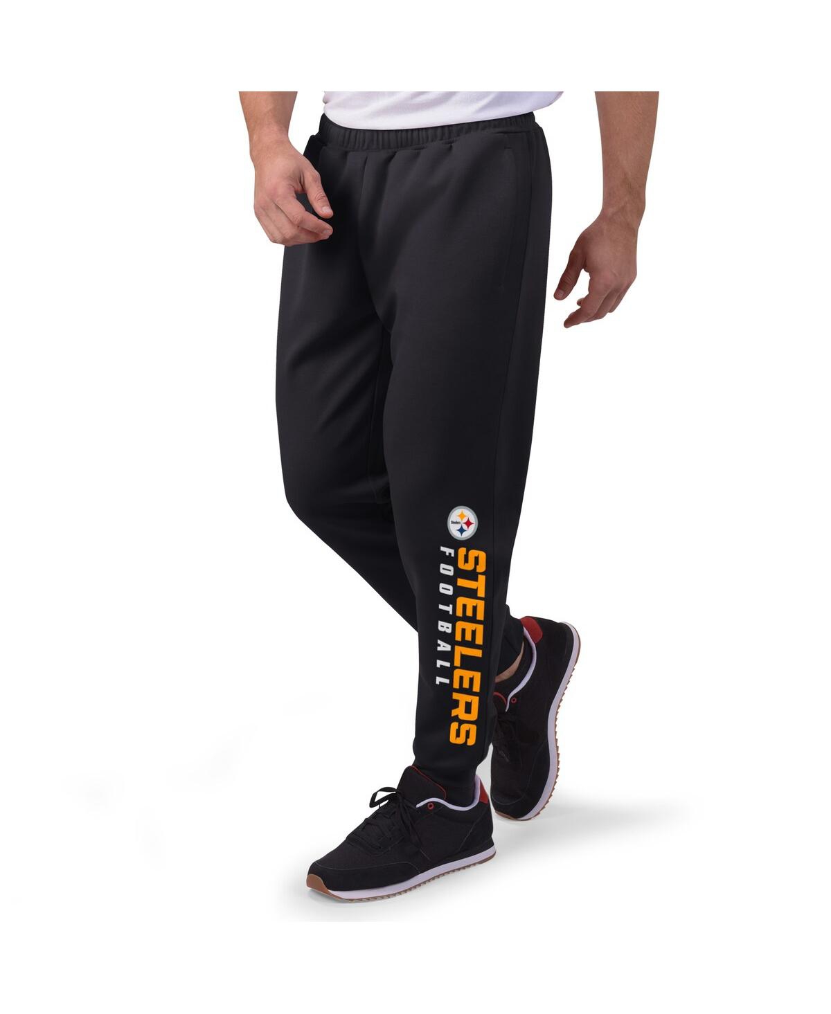 Men's Black Pittsburgh Steelers Jogger Pants - Black