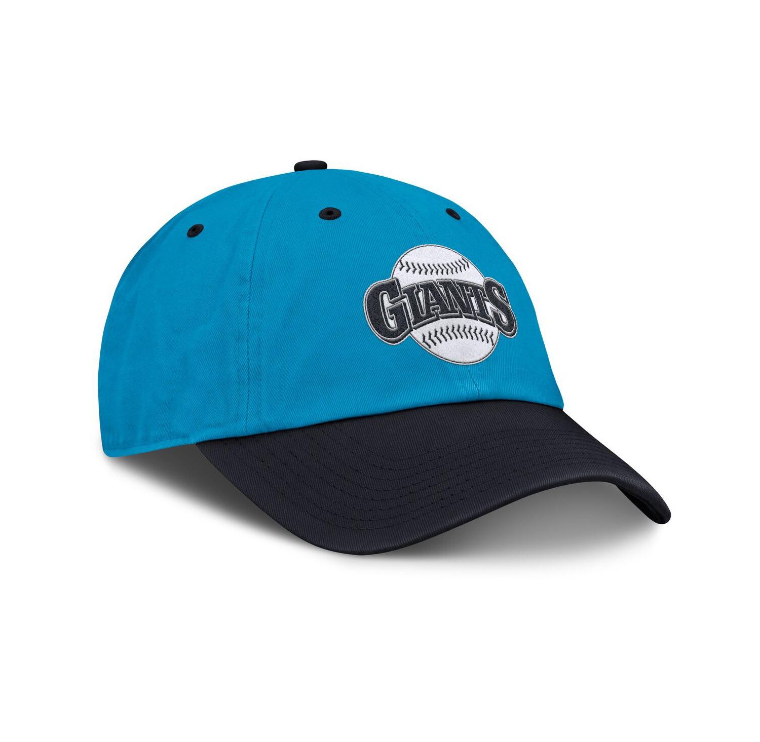 Men's Blue/Navy San Francisco Giants Neon 90s Club Adjustable Hat