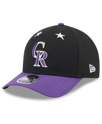 Men's Black/Purple Colorado Rockies 2025 MLB All-Star Game 9FORTY M-Crown Adjustable Hat