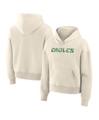 Fanatics - Women's Cream Philadelphia Eagles Dove Legacy Pullover Hoodie
