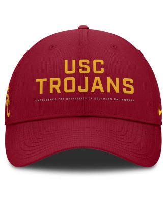 Men's Cardinal USC Trojans 2025 On-Field Gameday Club Adjustable Hat