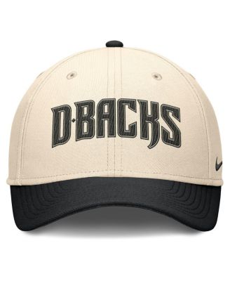 Men's Natural/Black Arizona Diamondbacks Statement Rise Performance Flex Hat