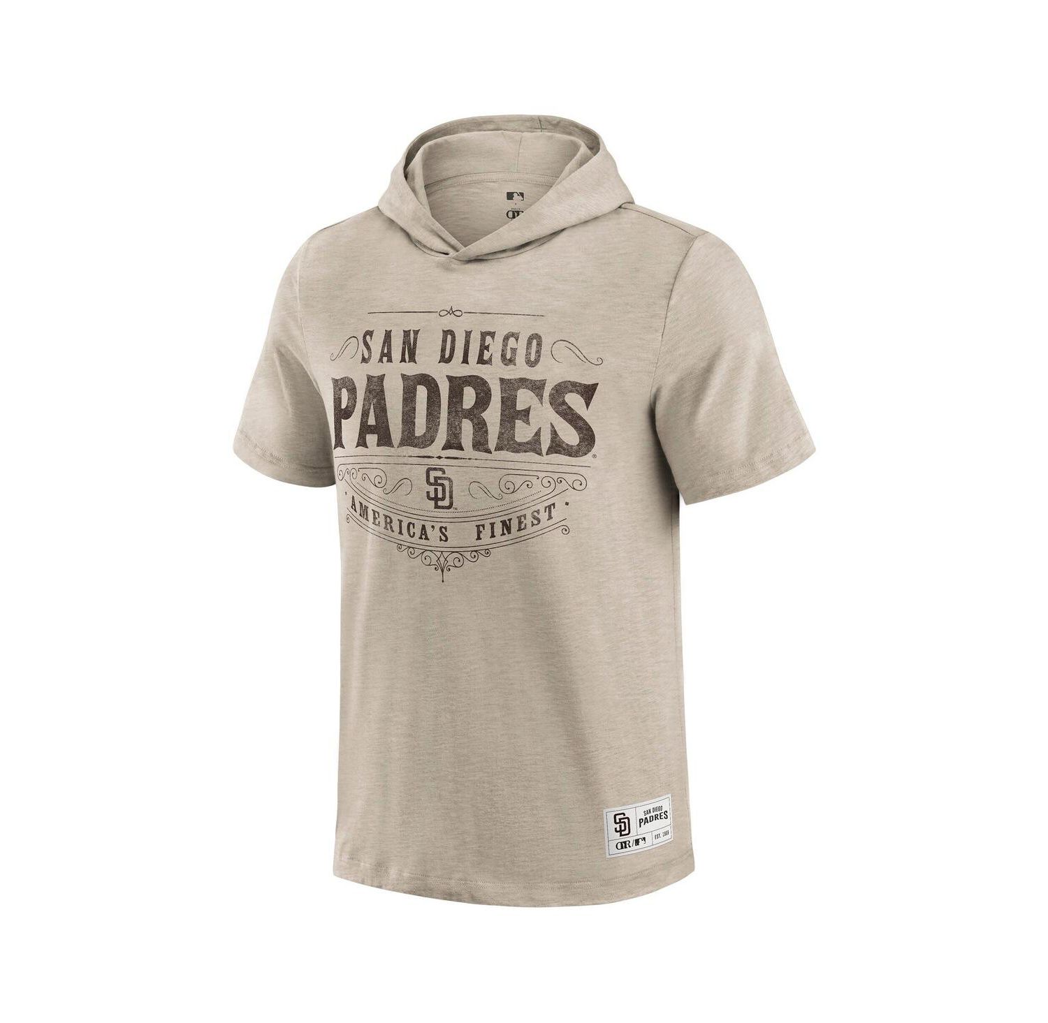 Darius Rucker Collection by Men's Tan San Diego Padres Hooded T-Shirt