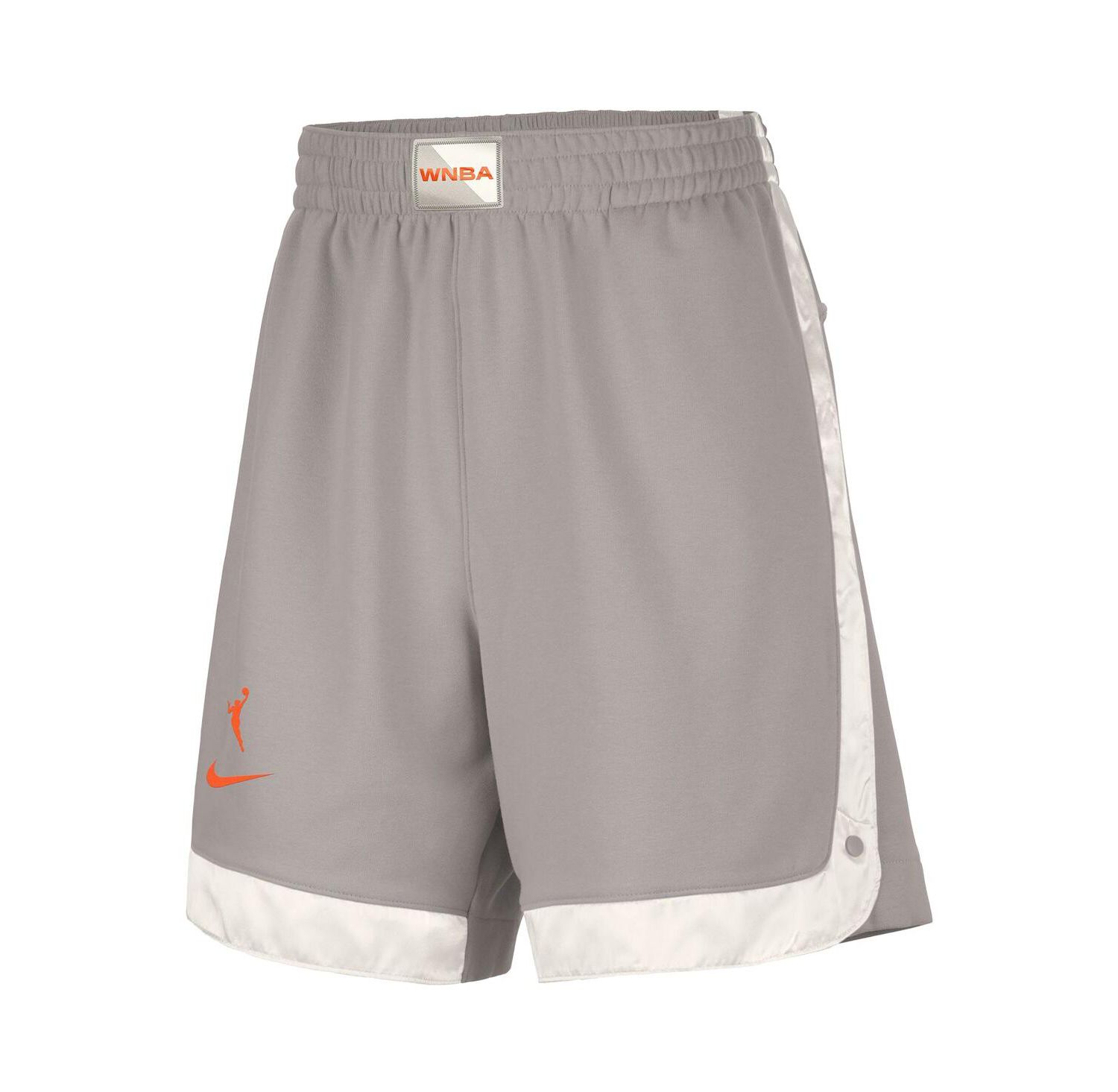 Women's Gray WNBA Gear WNBA Fly Basketball Tri-Blend Fleece Shorts