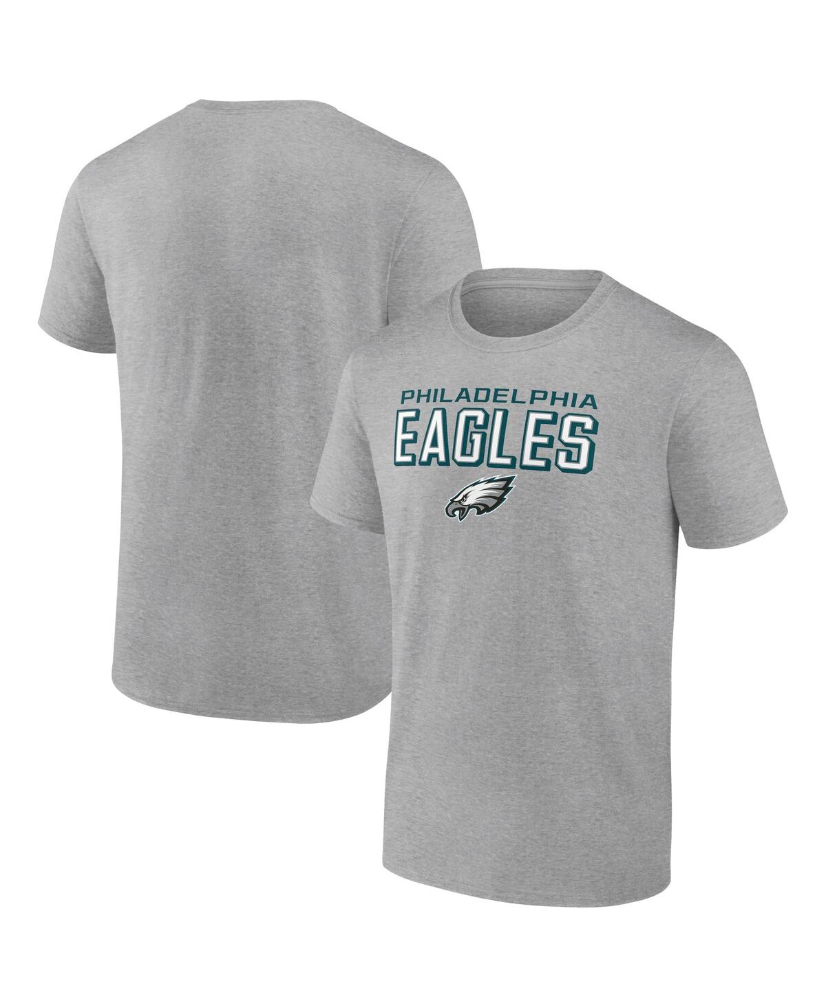 Men's Heather Gray Philadelphia Eagles Swagger T-Shirt - Heather Gray
